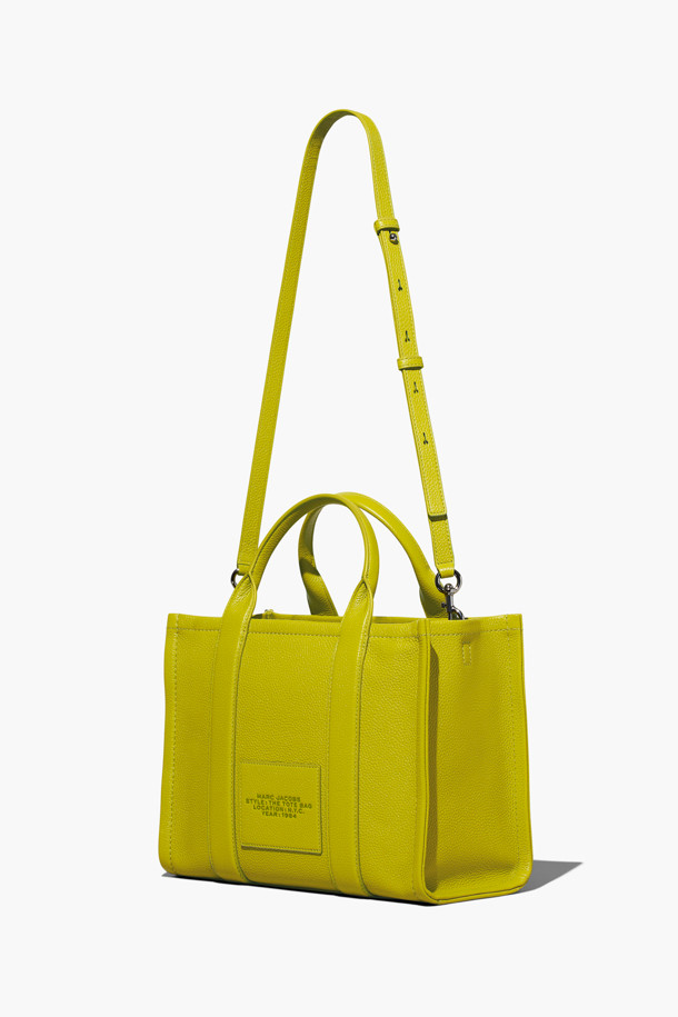 MARC JACOBS - 토트백 - Leather The Medium Tote_Citronelle (H004L01PF21-368)