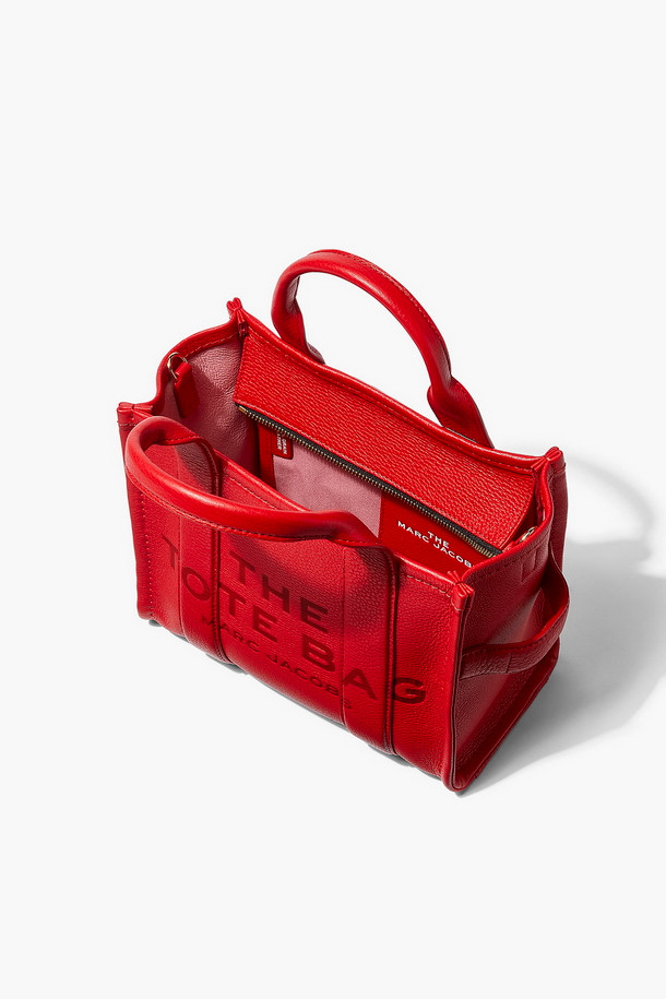 MARC JACOBS - 토트백 - Leather The Tote Small Tote_True Red (H009L01SP21-617)