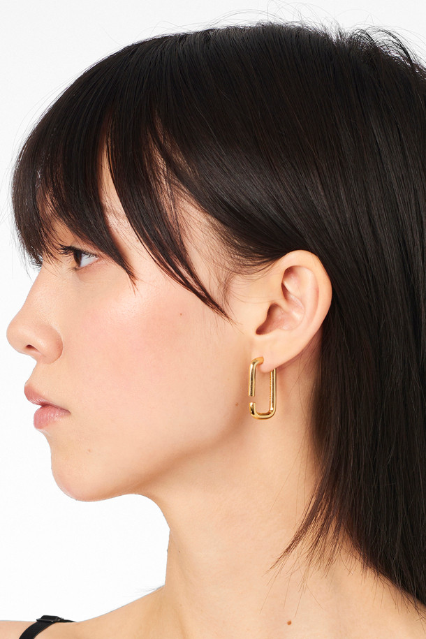 MARC JACOBS - 귀걸이 - J Marc Metal Hoops_Gold (J212MT2RE22-710)