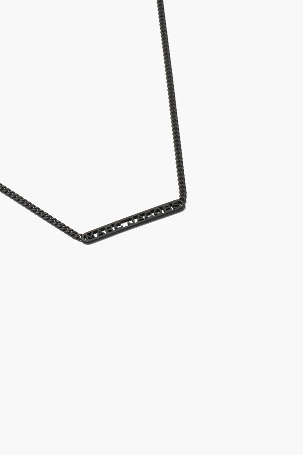 MARC JACOBS - 목걸이 - Monogram Chain Necklace_Black (2S3JNC002J19-001)