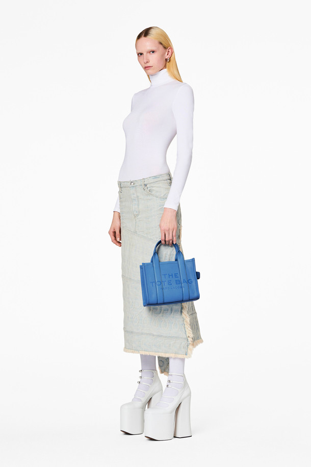 MARC JACOBS - 토트백 - Leather The Small Tote_Spring Blue (H009L01SP21-436)