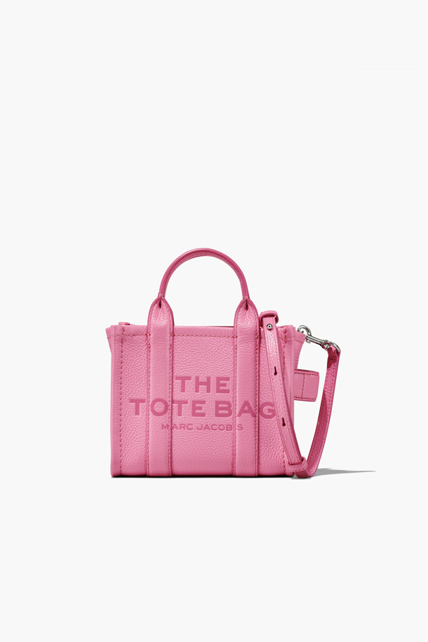 MARC JACOBS - 토트백 - Leather Tote Bag The Mini Tote_Candy Pink (H053L01RE22-675)