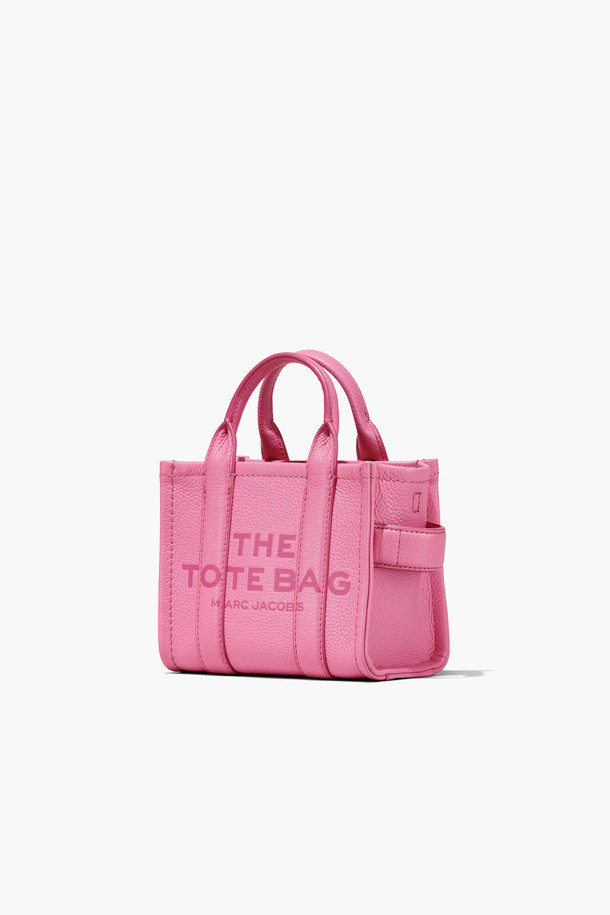 MARC JACOBS - 토트백 - Leather Tote Bag The Mini Tote_Candy Pink (H053L01RE22-675)