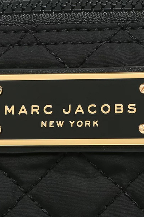 MARC JACOBS - 클러치/파우치 - Quilted Nylon Double Zip Cosmetic_Black (M0016114-001)