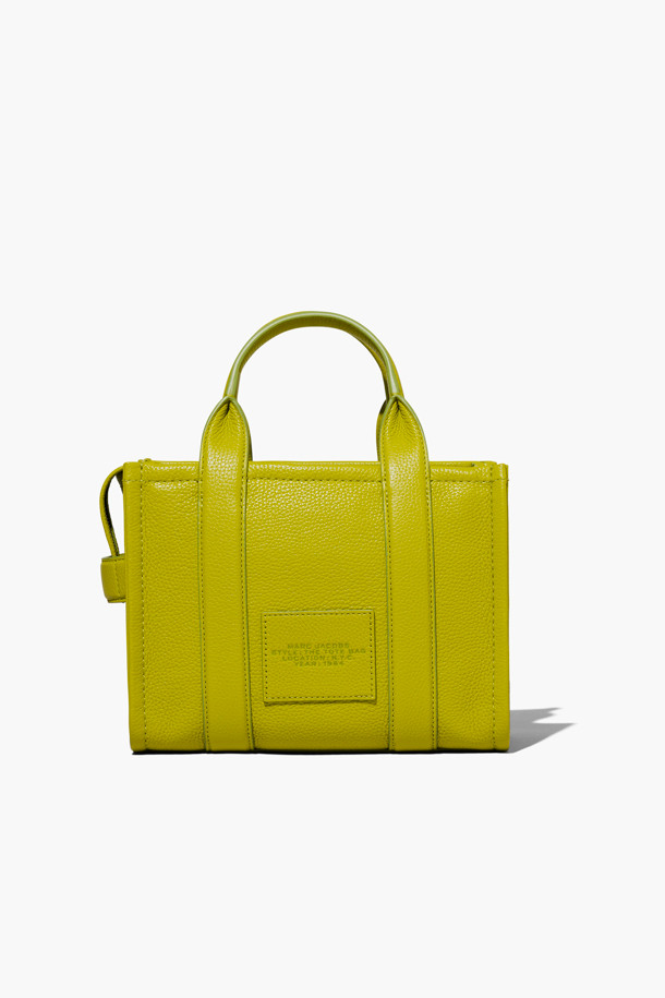 MARC JACOBS - 토트백 - Leather The Small Tote_Citronelle (H009L01SP21-368)