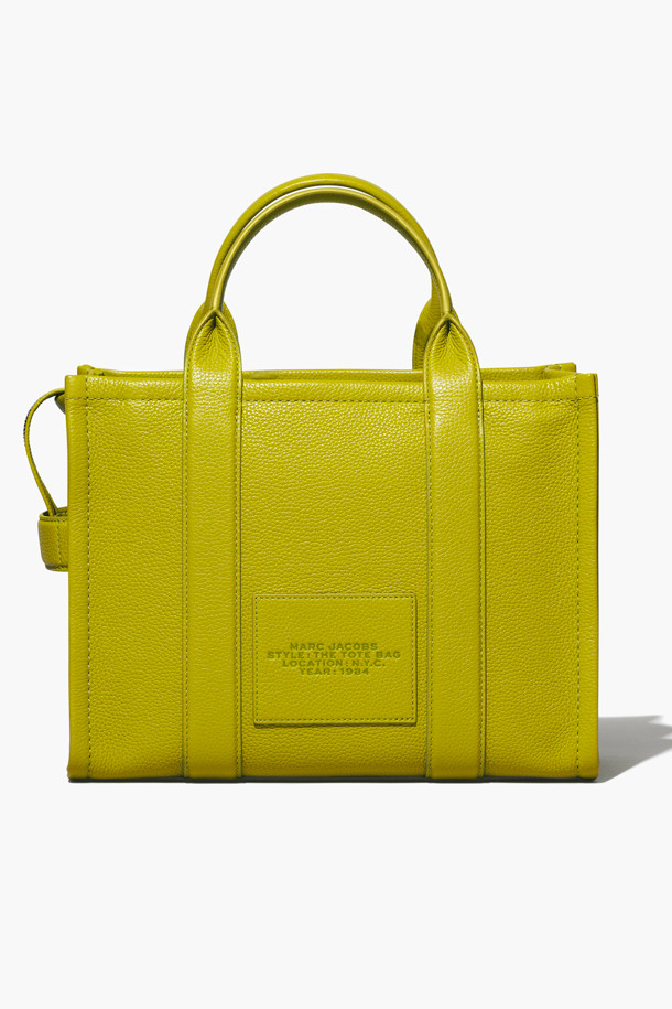 MARC JACOBS - 토트백 - Leather The Medium Tote_Citronelle (H004L01PF21-368)