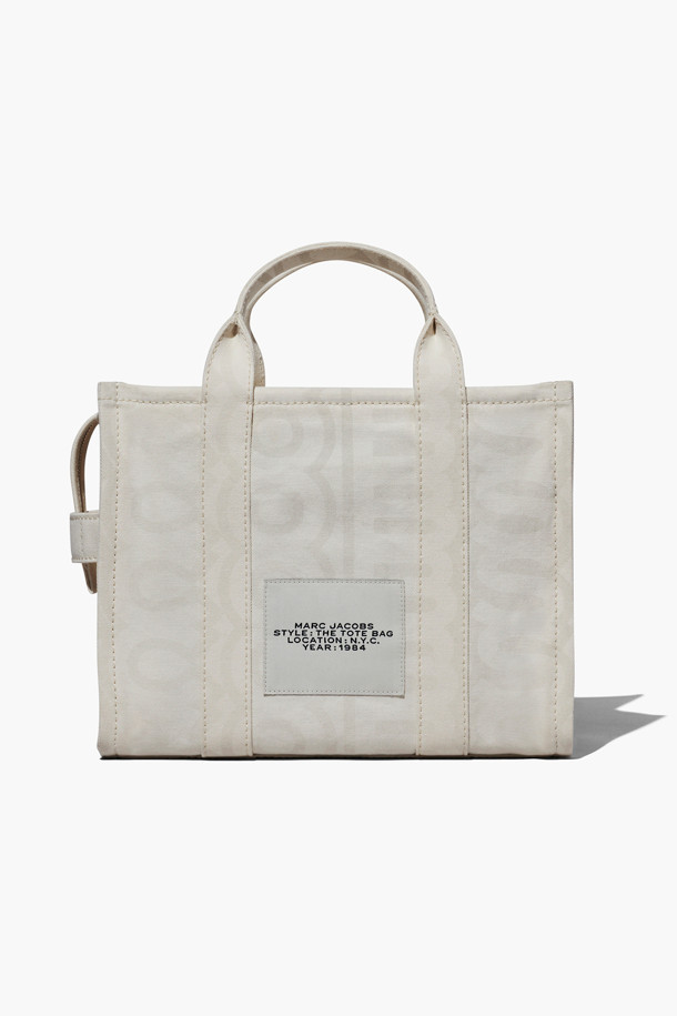 MARC JACOBS - 토트백 - Monogram Medium Tote_Eggshell/Opticwhite (2S3HTT010H04-142)