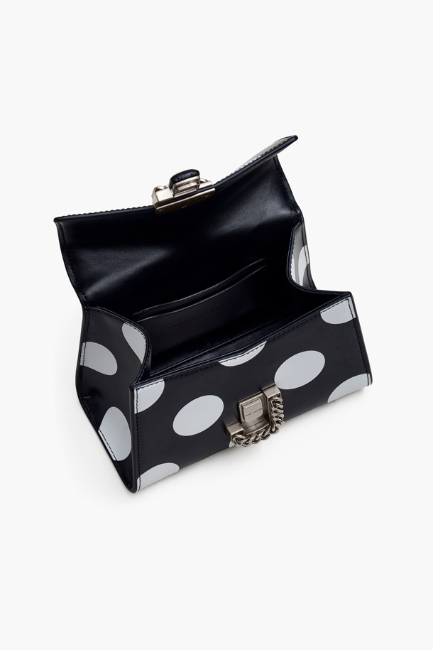 MARC JACOBS - 토트백 - Spots St Marc Mini Top Handle_Black/White (2F3HSC050H01- 005)