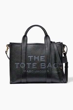 Leather The Medium Tote_Black (H004L01PF21-001)