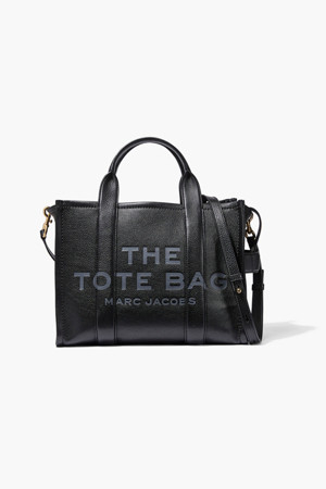 Leather The Tote Medium Tote_Black(H004L01PF21-001)