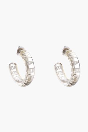 Monogram Hoops_Clear/Silver (J207M01PF22-979)