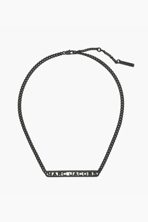 Monogram Chain Necklace_Black (2S3JNC002J19-001)