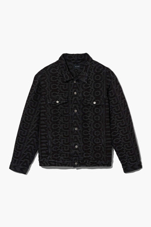 Monogram Denim Jacket_Black(D209C14RE22-001)