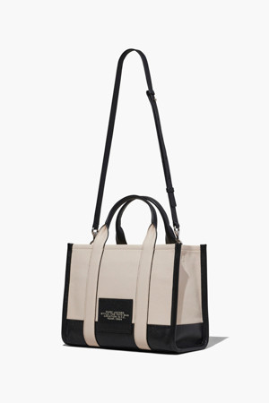 Leather The Tote Medium Tote_Ivory Multi(H007L01RE22-112)