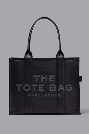 Leather Large Tote_Black (H020L01FA21-001)