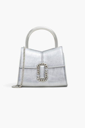 Metallic St Marc Mini Top Handle_Silver (2F3HSC053H01-040)