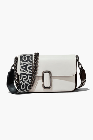 Bi Color J Marc The Shoulder Bag_Black/White (2P3HSH025H01-005)