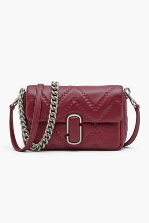 Quilted Leather J Marc Shoulder Bag_Cherry (2S3HSH007H03-602)