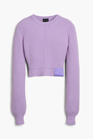 Classic Wool Crewneck Sweater_Iced Lavender (2F3RTP001K03-547)