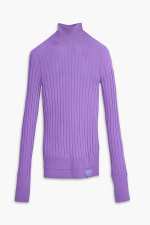 Mj Classic Ribbed Turtleneck_Lavender (2F3RTP002K04-530)