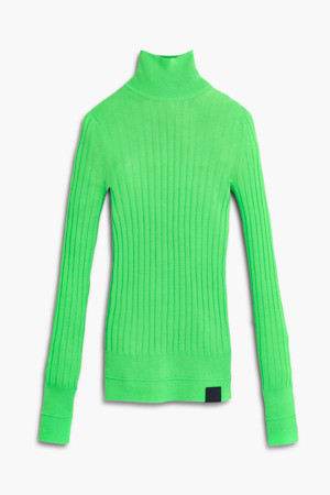 Mj Classic Wool Ribbed Turtleneck_Apple (2F3RTP002K04-348)