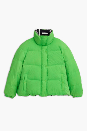 Puffy Nylon Reversible Puffer_Apple (2F3RCT004W03-348)