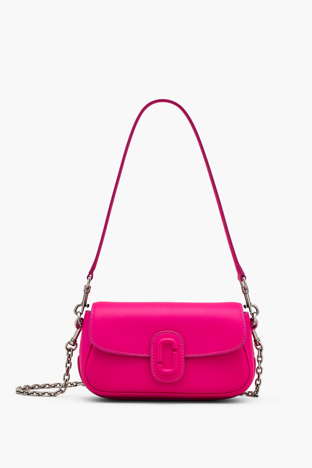 MARC JACOBS - 숄더백 - Covered J Marc Small Shoulder Bag_Hot Pink (2P4HSH035H02-665)