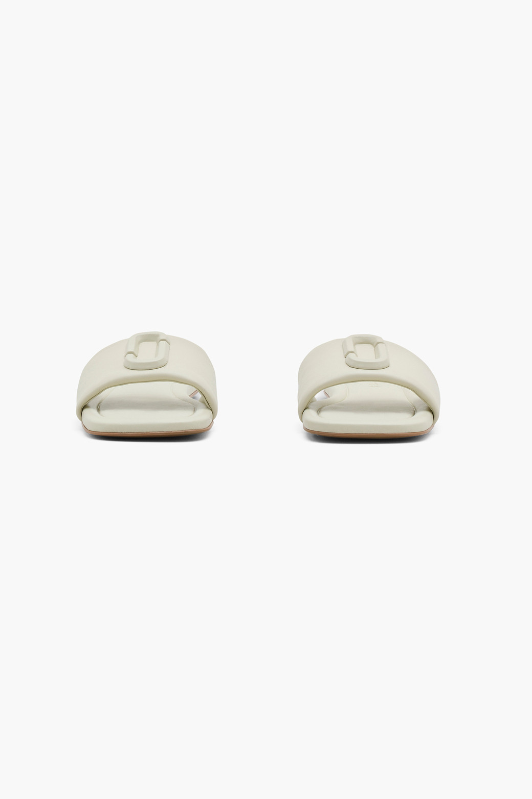 MARC JACOBS - 샌들 - Leather J Marc Leather Sandal_Cloud White (2P3FSA006F06-123)