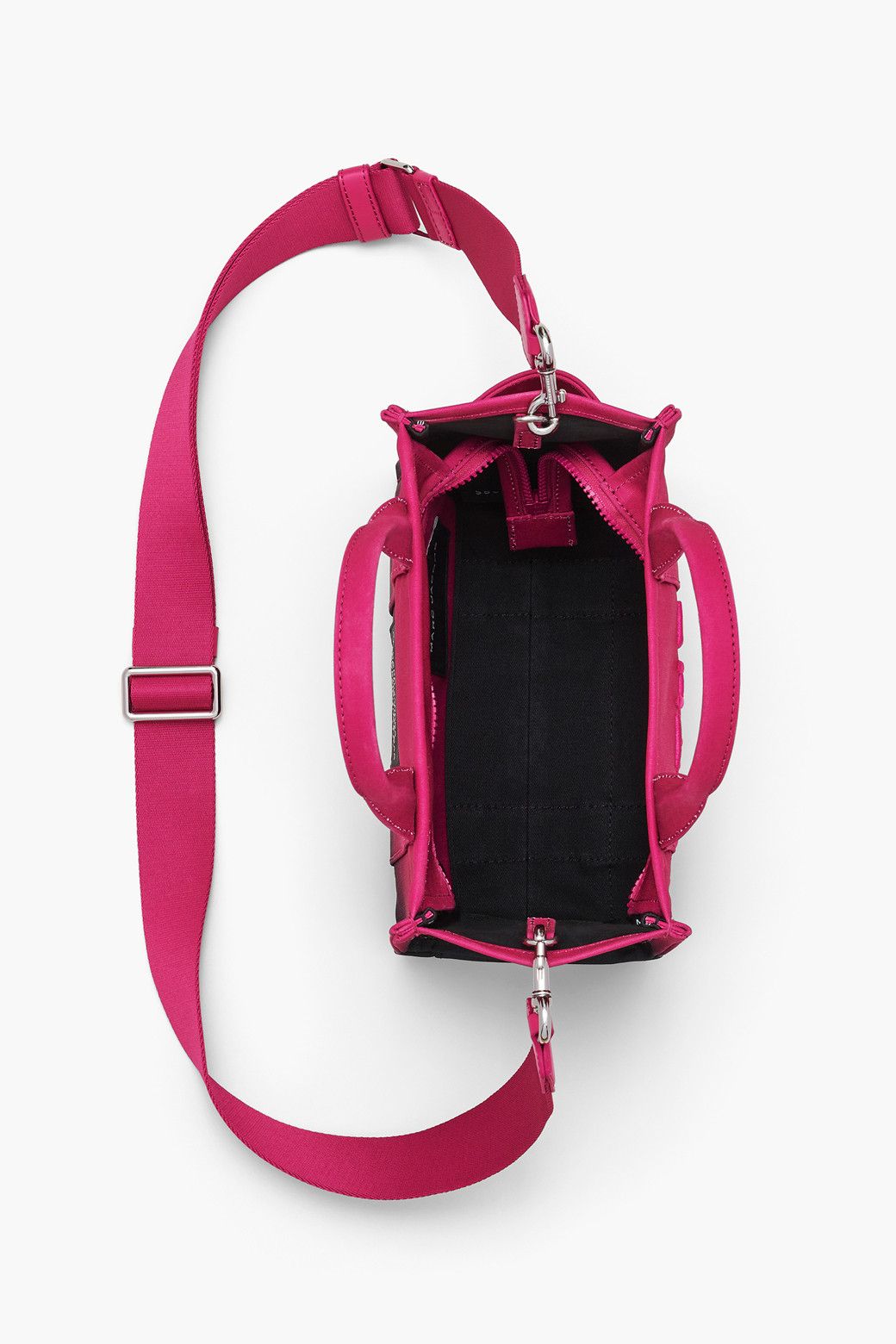 MARC JACOBS - 토트백 - Ombre Canvas Small Tote_Black/Hot Pink (2P4HTT051H03-014)