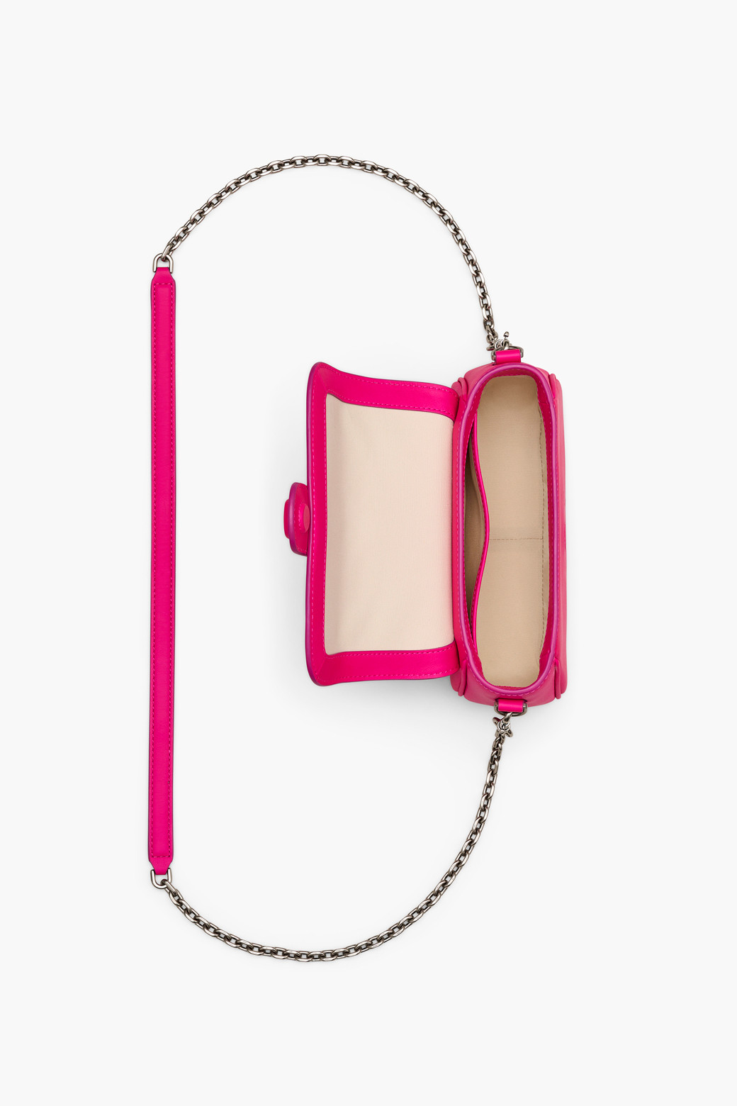 MARC JACOBS - 숄더백 - Covered J Marc Small Shoulder Bag_Hot Pink (2P4HSH035H02-665)