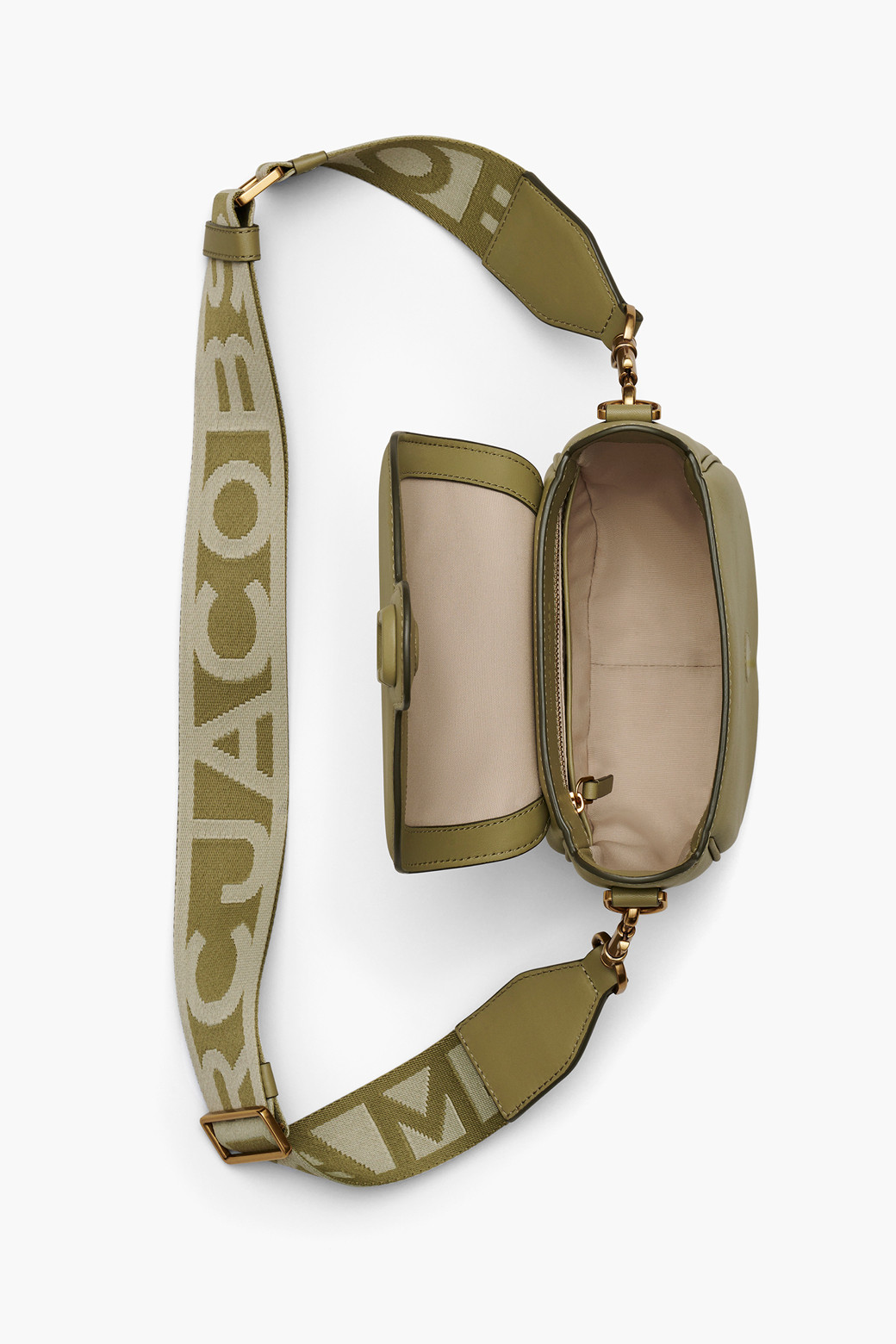 MARC JACOBS - 크로스백 - Leather J Marc The Small Saddle Bag_Light Moss (2S3HMS003H03-333)