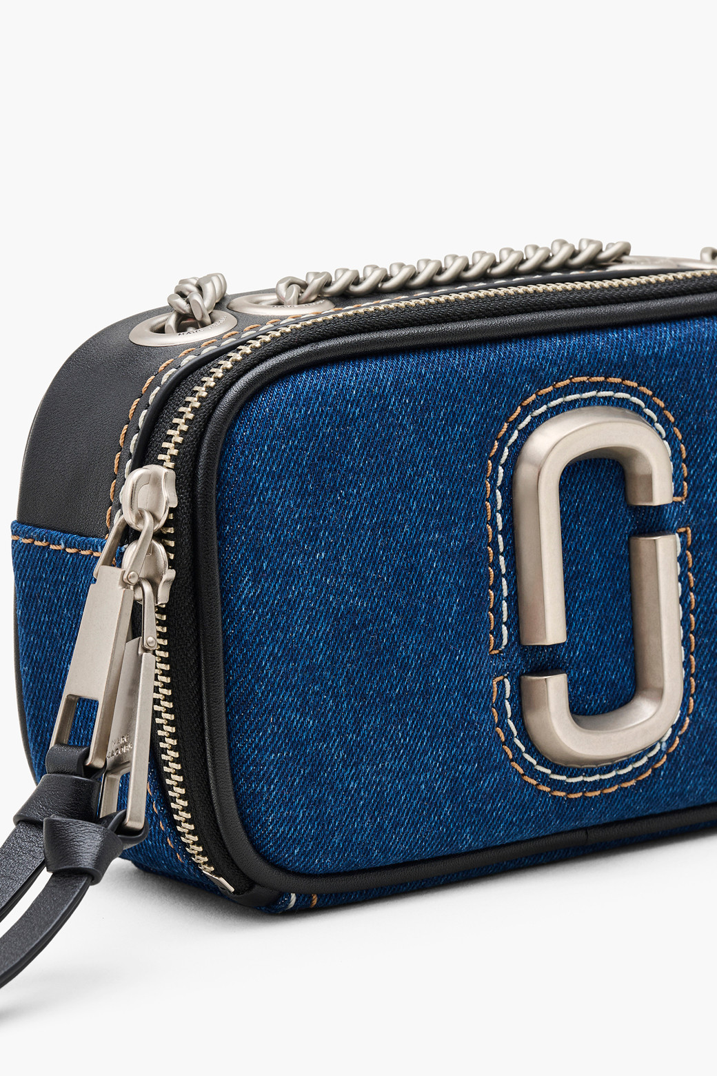 MARC JACOBS - 크로스백 - Denim Chain The Snapshot_Dark Wash (2F4HCR027H05-473)