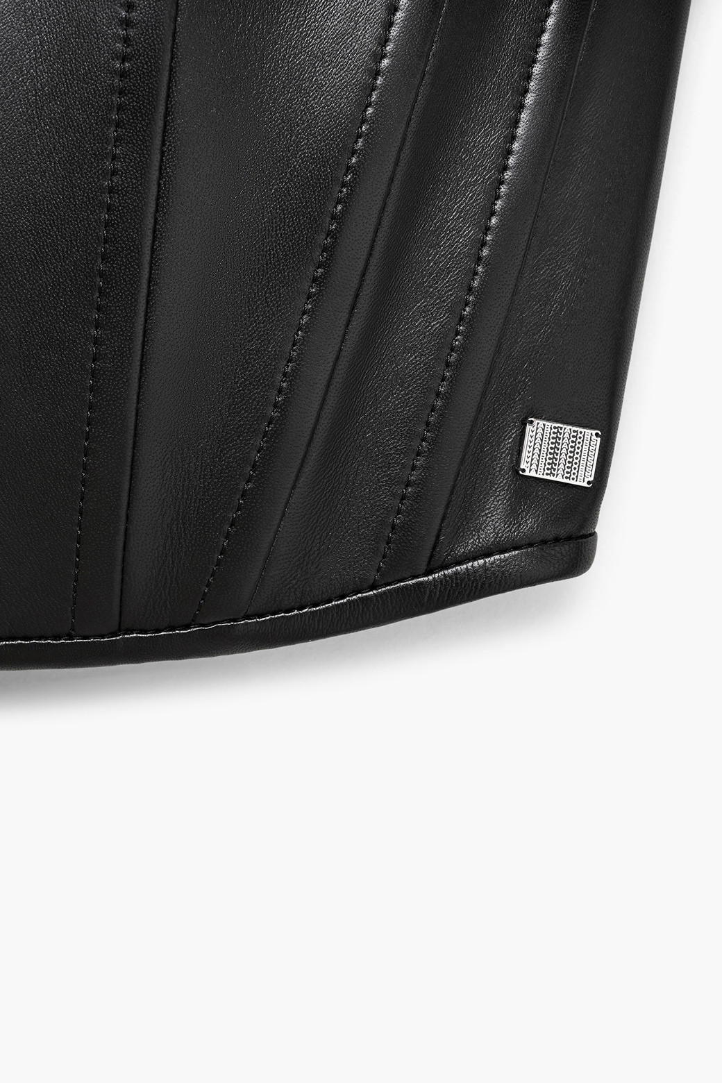 MARC JACOBS - 민소매티셔츠 - Glove Strapless Leather Corset_Black (2S4RTP011W03-001)