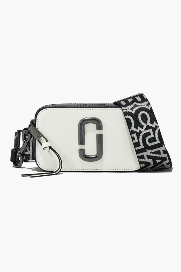 MARC JACOBS - 크로스백 - Bi Color Snapshot_Black/White (2P3HCR005H01-005)