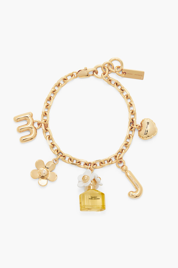 MARC JACOBS - 팔찌/발찌 - Daisy Charm Bracelet_Gold/Yellow Multi (2P4JBR001J36-960)