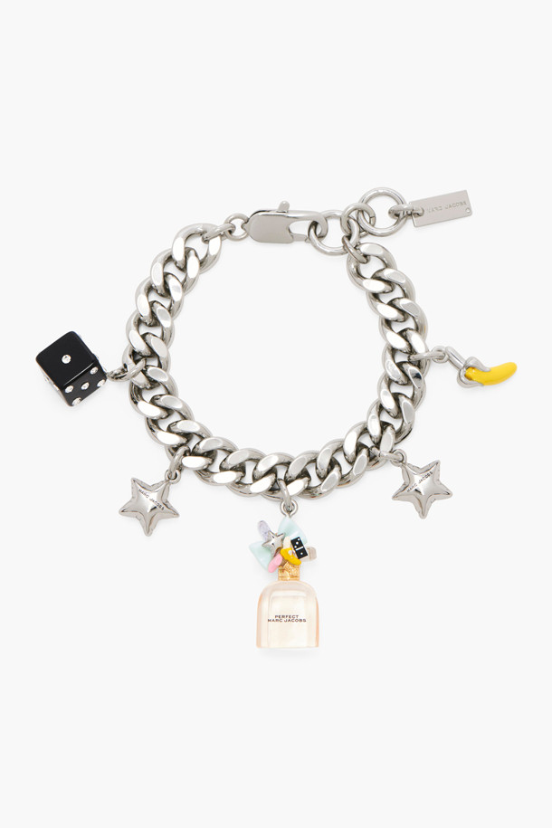 MARC JACOBS - 팔찌/발찌 - Perfect Charm Bracelet_Silver/Pink Multi (2P4JBR001J37-672)