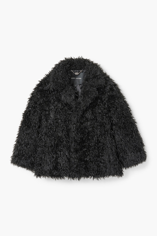 MARC JACOBS - 자켓 - Shaggy Faux Fur Lady Jacket_Black (2F4RJC014W11-001)