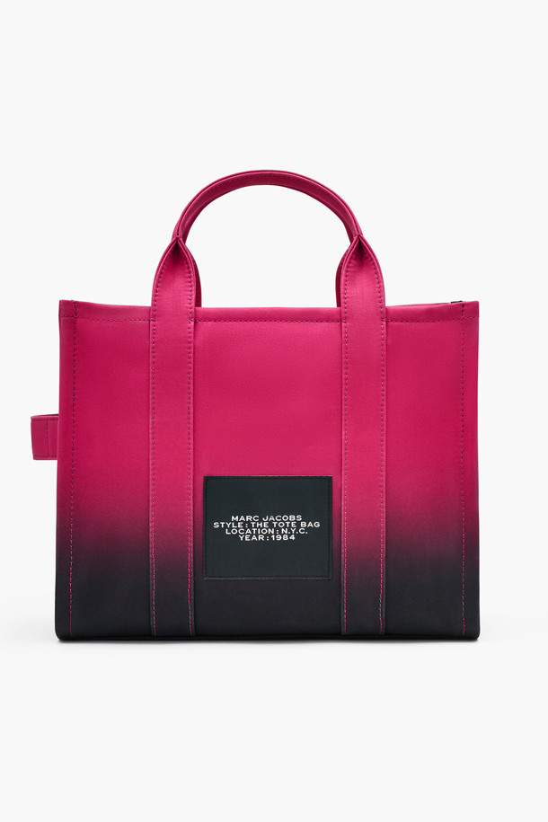 MARC JACOBS - 토트백 - Ombre Canvas Medium Tote_Black/Hot Pink (2P4HTT050H03-014)