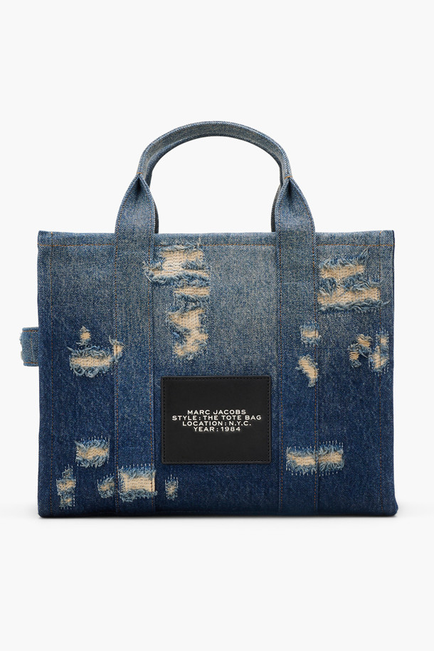 MARC JACOBS - 토트백 - Rip And Repair Denim The Medium Tote_Punk indigo (2F4HTT002H05-491)