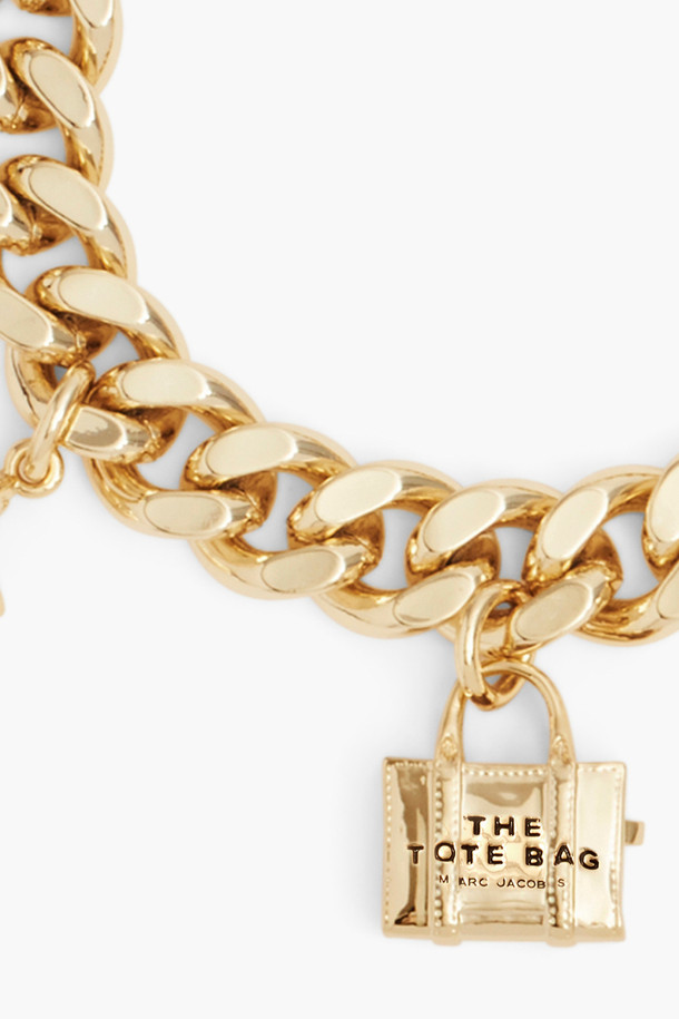 MARC JACOBS - 팔찌/발찌 - Mini Icon Charm Bracelet_Light Antique Gold (2F3JBR001J60-970)