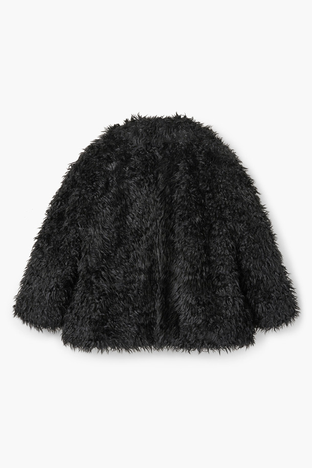 MARC JACOBS - 자켓 - Shaggy Faux Fur Lady Jacket_Black (2F4RJC014W11-001)