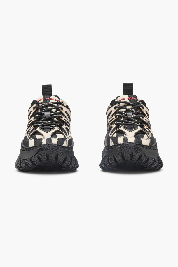 MARC JACOBS - 스니커즈 - Zebra Canvas Hiker The Lazy Hiker_Black/White (2F4FSN001F21-005)