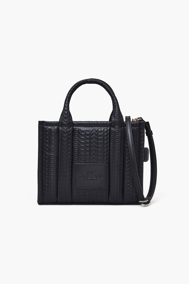 MARC JACOBS - 토트백 - Dtm Monogram Leather the Small Tote_Black (2R3HTT096H02-001)