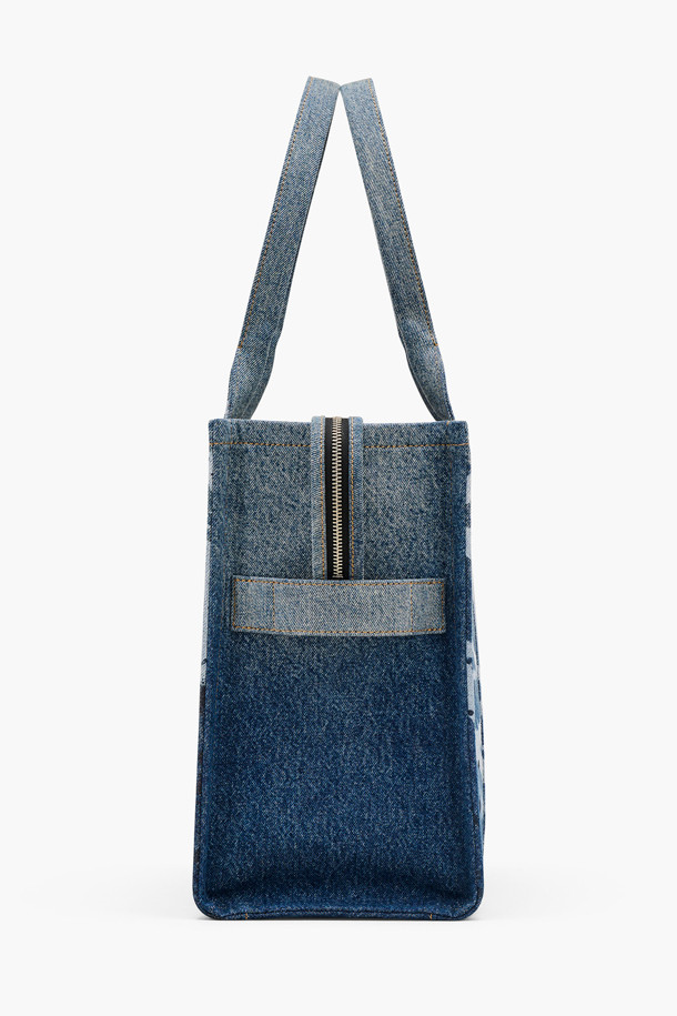 MARC JACOBS - 토트백 - Futura Denim Tote Bag The Large Tote_Indigo multi (2F4HTT023H05-404)