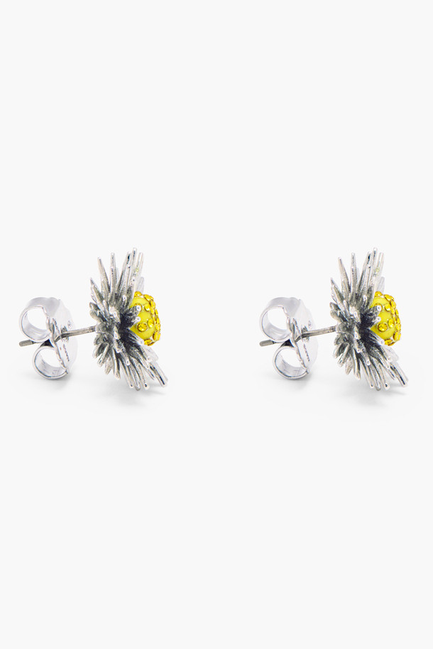 MARC JACOBS - 귀걸이 - Floral Studs_Silver/Citrine (2S4JER001J09-043)