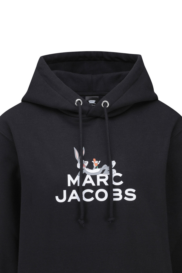 MARC JACOBS - 긴팔티셔츠 - Looney Tunes the Bugs Bunny Hoodie_Black (4R3RTP002C06-001)