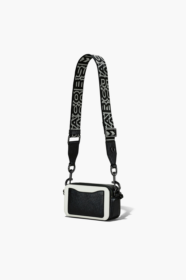 MARC JACOBS - 크로스백 - Bi Color Snapshot_Black/White (2P3HCR005H01-005)