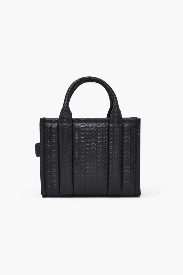 MARC JACOBS - 토트백 - Dtm Monogram Leather the Small Tote_Black (2R3HTT096H02-001)