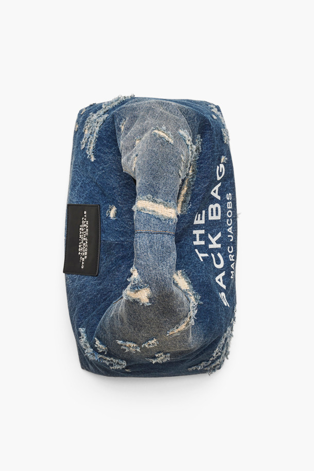 MARC JACOBS - 숄더백 - Rip And Repair Denim The Sack_Punk indigo (2F4HSH014H05-491)