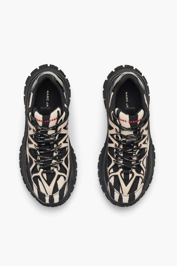 MARC JACOBS - 스니커즈 - Zebra Canvas Hiker The Lazy Hiker_Black/White (2F4FSN001F21-005)